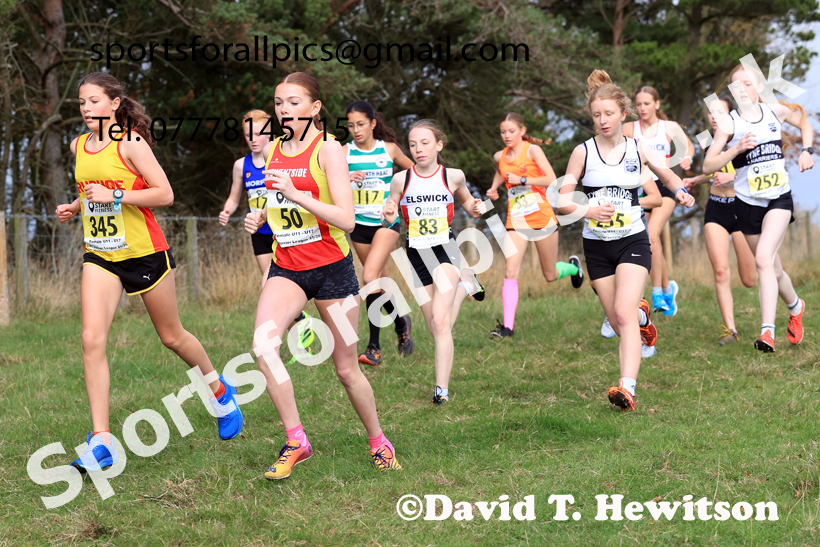 Girls Under-15s 2025 Start Fitness NEHL, Druridge Bay, Northumberland. Photo: David T. Hewitson/Sports for All Pics